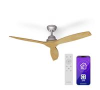 Klarstein Santa Elena Smart 132 cm 40 W Ventilateur de plafond Érable
