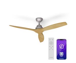 Klarstein Santa Elena Smart 132 cm 40 W Ventilateur de plafond Érable