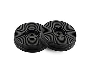 Klarstein Set 2 filtres à charbon actif pour hotte Athena & Laurel Ø10,5cm