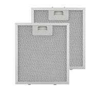 Klarstein Set 2 filtres à graisse de rechange pour hotte 23 x 26 cm aluminium