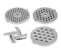 Set 4 disques perforés accessoire hachoir pour robot de cuisine Lucia