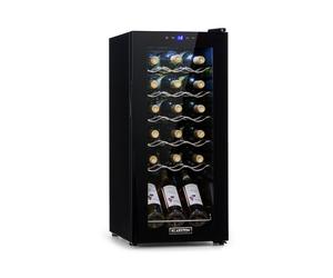 Klarstein Shiraz 34,5cm 18 Bouteilles Cave à Vin Noir G