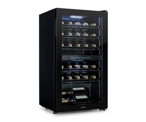 Klarstein Shiraz 48cm 29 Bouteilles Cave à Vin 2 Zones Noir G