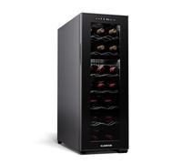 Klarstein Cave à vin 24 bouteilles – multi-températures 75 L – Noir
