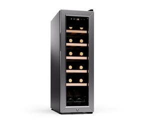 Klarstein Shiraz Premium Smart 25cm 12 Bouteilles Cave à Vin Argent G