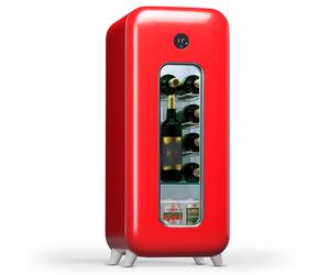 Klarstein Shirley 36cm 15 Bouteilles Cave à Vin Rouge G