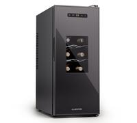 Klarstein Silent Vino 27cm 12 Bouteilles Cave à Vin Noir E
