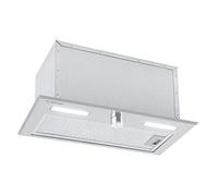 Klarstein Simplica 52 Module ventilateur, hotte encastrée, largeur 52 cm, débit d'air extrai : 400 m³/h, recirculation possible, 3 niveaux, éclairage LED: 2x 1,5 W, hotte aspirante, inox