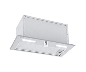 Klarstein Simplica 52 Module ventilateur, hotte encastrée, largeur 52 cm, débit d'air extrai : 400 m³/h, recirculation possible, 3 niveaux, éclairage LED: 2x 1,5 W, hotte aspirante, inox