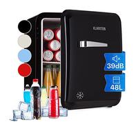 Klarstein Skincare Fridge Mini réfrigérateur pour boissons, petit réfrigérateur silencieux, design vintage, réfrigérateur de camping, mini réfrigérateur pour chambre, 0 à 10 °C, 48 l