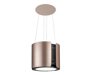 Klarstein Skyfall 45cm 402 m³/h Hotte îlot Or C