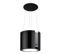 Klarstein Skyfall 45cm 413m³/h Hotte d'Îlot Noir C