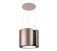 Klarstein Skyfall 45cm 413m³/h Hotte d'Îlot Or C