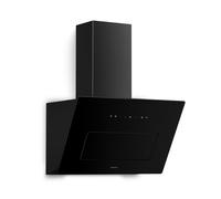 Klarstein SleekAir 60 cm hotte de cuisine inclinée - hotte de 720 m³/h, système OxyPure Air, commande tactile, éclairage LED, efficacité A+++