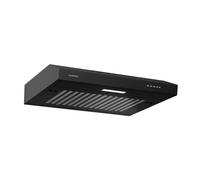 Klarstein SlimVent 60 Black hotte de cuisine pour de l'air frais en cuisine AP