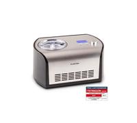 Klarstein Snowberry & Choco 1,2L 135W Sorbetière avec Compresseur Argent