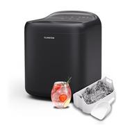 Klarstein SparkIce Machine à glaçon 15kg/jour, Glaçons en 6 Min., Touchpad, 2 Tailles, Nettoyage Automatique, Noir