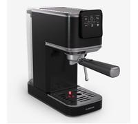 Klarstein SteelPresso Machine à expresso 20 bars 1350 W Mousseur de lait Machine à café barista Commande tactile Noir