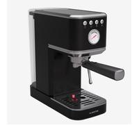 Klarstein SteelPresso Machine à expresso 20 bars 1350 W Mousseur de lait Machine à café barista Noir