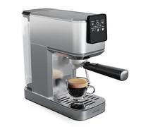 KLARSTEIN SteelPresso Touch Slim Machine à expresso - 20 bars, 1350 W, réservoir 1,2 L, buse vapeur, écran tactile, acier inoxydable, compacte, facile à nettoyer