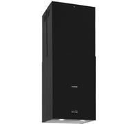 Klarstein Structura Hotte îlot aspirante , recyclage et évacuation de l'air, 641m³/h max, éclairage LED , classe A, acier noir Noir G
