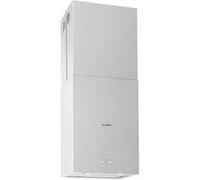 Klarstein Structura Hotte îlot aspirante , recyclage et évacuation de l'air, 641m³/h max, éclairage LED , classe A, acier argent Argent G