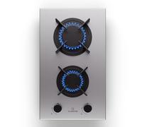 KLARSTEIN Tables de Cuisson à Gaz,Plaque de Cuisson Gaz à 2 Brûleurs,Table de Cuisson Encastrable à 2 Feux de 4200W,Cuisiniere Gaz,Gaziniere Gaz avec Brûleurs en Acier Inoxydable,Cuisinières GPL