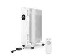 Klarstein Thermaxx 2500W Radiateur à Bain d'Huile 13 Éléments Blanc