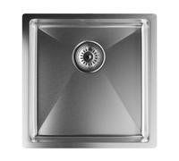 Klarstein TitanSteel évier de cuisine de 45 x 45 cm (Lxl)