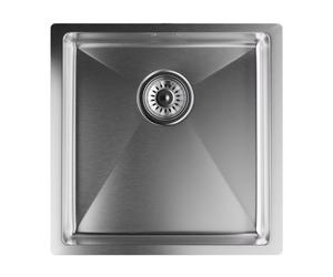 Klarstein TitanSteel évier de cuisine de 45 x 45 cm (Lxl)
