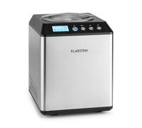 Klarstein Vanilla Sky 2L 180W Sorbetière avec Compresseur Argent