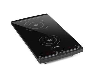 Klarstein VariCook 2900W Plaque Induction Portable 2 Feux Gris foncé