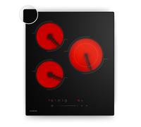 Klarstein Velaire 45cm Plaque Vitrocéramique 3 Feux Noir