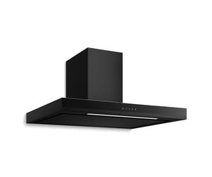 Klarstein Velaire 594,6m³/h 90cm Hotte Murale Noir APP