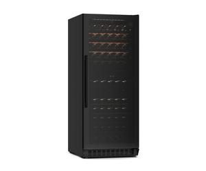 Klarstein Velaire 69cm 122 Bouteilles Cave à Vin 2 Zones Noir G