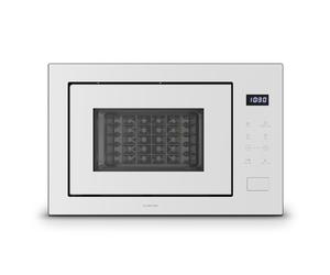 Klarstein Velaire 850 W 38,5cm Micro-ondes Encastrable avec Gril Blanc