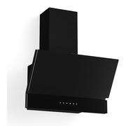 Klarstein Velaire Hotte Aspirante 60 cm - Hotte Décorative, 820 m³/h, LED, Classe A++, Commandes Tactiles, Filtre Charbon, Silencieuse, Cuisine Moderne, Noir