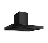 Klarstein Velaire Hotte Aspirante 90 cm Hotte Murale 595 m³/h A++ Commandes Tactiles LED 3 Vitesses Noir
