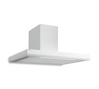 Klarstein Velaire Hotte Aspirante 90 cm - Hotte Murale, 595 m³/h, A++, Commandes Tactiles, LED, Filtre Charbon, Silencieuse, 3 Vitesses, Cuisine Moderne, Blanc