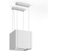 Klarstein Hotte aspirante de plafond Velaire – A++ Éco, 601 m³/h, 62 dB, Commandes tactiles, Blanche