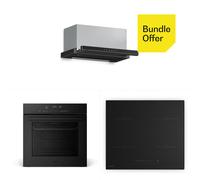 Klarstein Velaire induction plaque + four encastrable + hotte télescopique