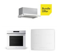 Klarstein Velaire induction plaque + four encastrable + hotte télescopique