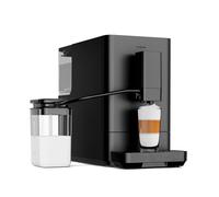 KLARSTEIN Velaire Machine à Café Grain Automatique - 20 Bars, Écran Tactile LED, Broyeur Inox 15 Réglages, Réservoir Lait 0,75L, Espresso, Cappuccino, Auto-Nettoyage, Cafetière à Grain
