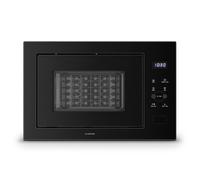 Klarstein Micro-ondes encastrable Velaire 25L, 850W/Grill 1200W, 8 programmes, commande tactile Noir