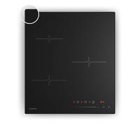 Klarstein Velaire Plaque Induction 45cm - 3 Zones, 5500W, Curseur Tactile, Minuterie, Verrouillage Enfant, Indicateur Chaleur Résiduelle, Plaque Cuisson Induction Encastrable