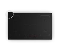 Klarstein Velaire Plaque Induction 90cm - 5 Zones, 7200W Boost, Curseur Tactile, Minuterie, Sécurité Enfants, Indicateur Chaleur Résiduelle, Plaque Cuisson Induction Encastrable