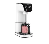 Klarstein Velaire Sorbetière - Machine à glace 500 W, 3 bacs de 0,6 L (1,8 L au total), 10 programmes, écran tactile, yaourt glacé & sorbet