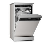 Klarstein VeroSteel 45cm 9 Programmes Lave-vaisselle Argent B