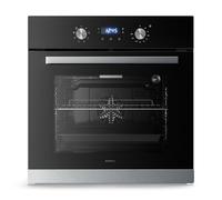 Klarstein Verosteel Four encastrable 60 cm - 67 L Four électrique, 8 modes de cuisson, classe énergétique A, acier inoxydable & verre, minuterie, plaque de cuisson