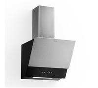 Klarstein Verosteel Hotte Aspirante 45 cm Hotte Décorative 624 m³/h A++ Commandes Tactiles LED Silencieuse Cuisine Moderne Argent